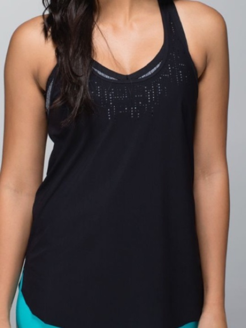 Lululemon Black Women's Water bound Singlet  Racerback lose-fit Tank Top